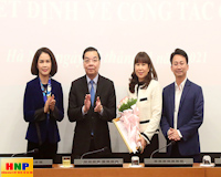 Đồng chí Đặng Hương Giang được bổ nhiệm làm Giám đốc Sở Du lịch Hà Nội